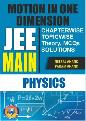 Motion In One Dimension JEE Main MCQs ebook